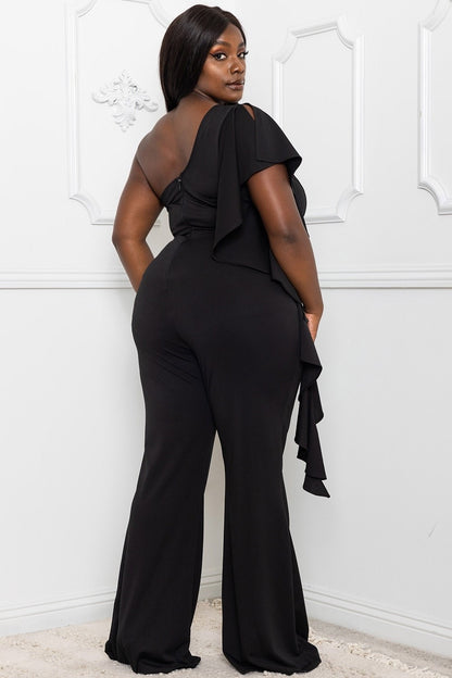 Ruffling Things Up Jumpsuit